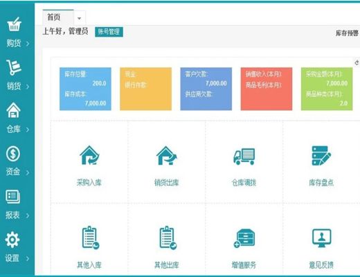  ERP进销存系统